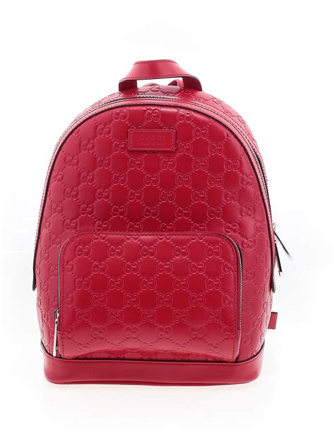 gucci backpack preowned|authentic Gucci backpacks.